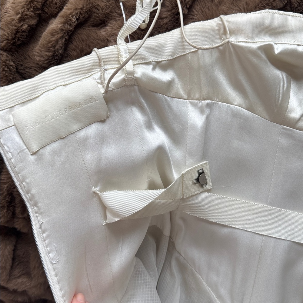 Camielle Strapless White Maxi Dress - Picture 10 of 14